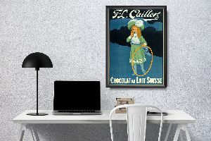 Poster an der Wand Chocolat au Lait Suisse