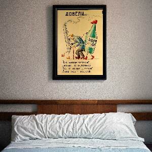 Plakat für den Frieden Sowjetisches Plakat abstinent