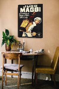 Weinleseplakat Vintage Maggi Würzsauce Drucken