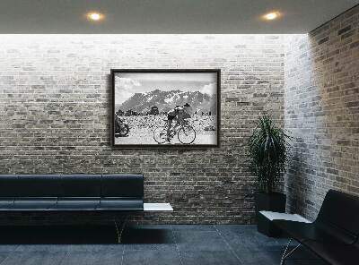 Plakat für den Frieden Fotografie Tour de France Frede Bahomontes