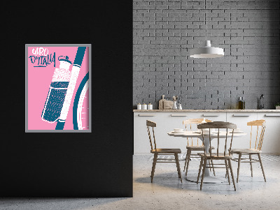 Plakat-Weinlese Poster Giro D Italia Tour Of Italy