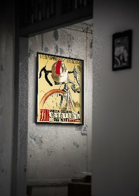 Plakat-Weinlese Radfahren Poster Cleveland