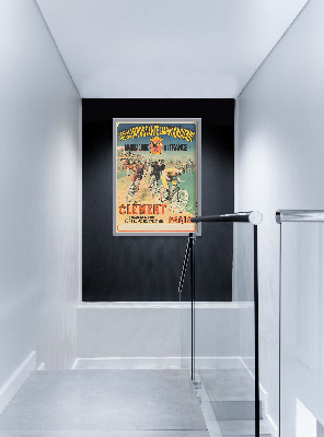 Poster Retro-Wohnzimmer Championnat du Monde de Cyclo Cross Pedestre