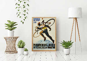 Weinleseplakat für das Wohnzimmer Donaldson Fahrrad Lithos Saison