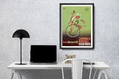 Plakat für den Frieden retro-Bike