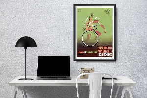 Plakat für den Frieden retro-Bike