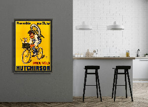 Poster an der Wand Velo Vintage-Pneu Hutchinson von Mir
