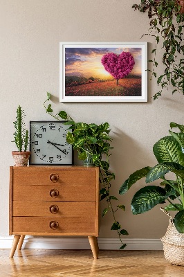 Moos bild Herz -verdrängter Baum