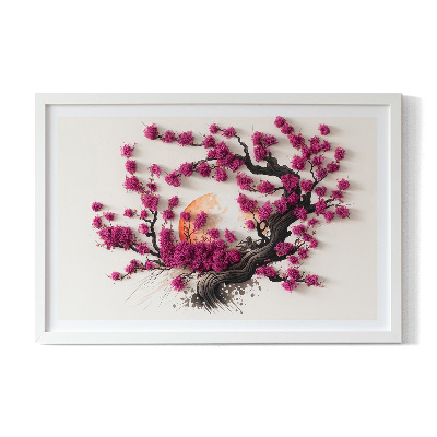 Moos bild wand Kirschbaum
