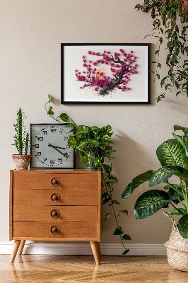 Moos bild wand Kirschbaum