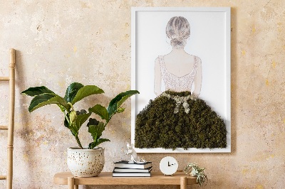 Moosbild Ballerina