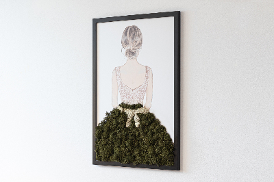 Moosbild Ballerina