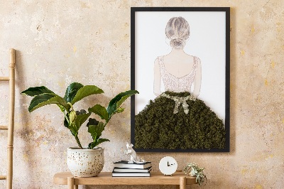 Moosbild Ballerina