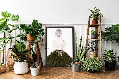 Moosbild Ballerina