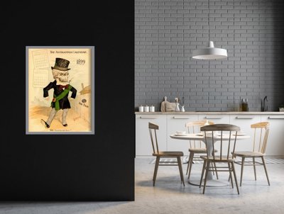 Plakat-Weinlese Kalender Antikamnia
