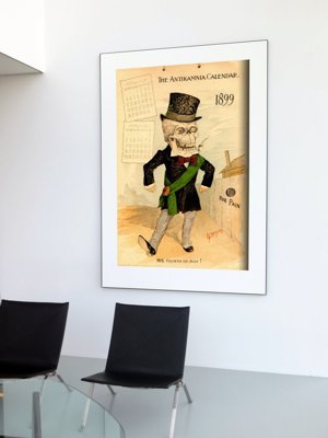 Plakat-Weinlese Kalender Antikamnia