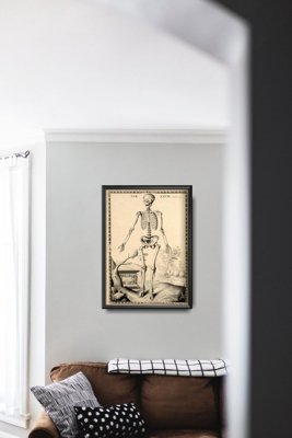 Plakat für den Frieden Skeleton John Fotherby