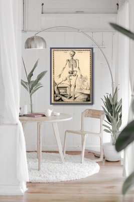 Plakat für den Frieden Skeleton John Fotherby