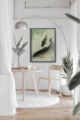 Poster an der Wand Koi-Fische von Koson Oharn