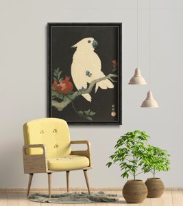 Poster im Retro-Stil Parrot von Ohary Koson