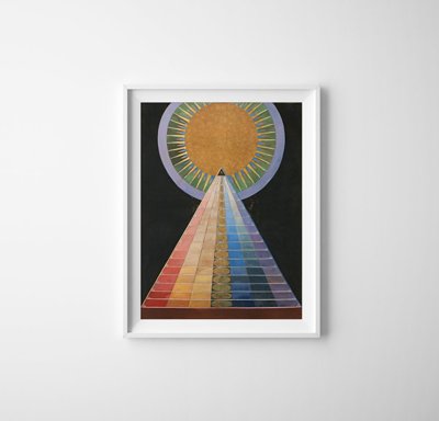 Plakat für den Frieden Altar Hilma Klint