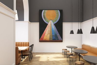 Plakat für den Frieden Altar Hilma Klint