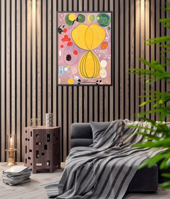 Poster im Retro-Stil Das größte Kein Hilma af Klint