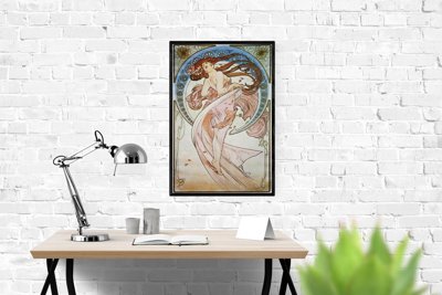Retro-Poster Tanzen Alphonse Mucha