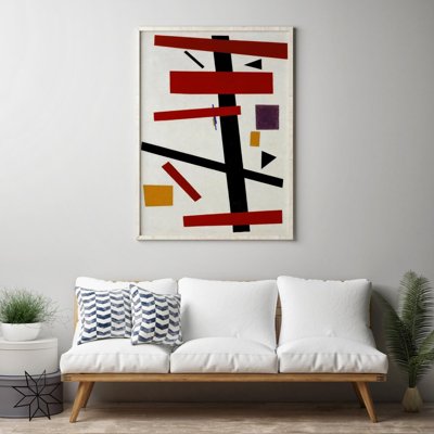 Poster im Retro-Stil Supremus Nr Kazimir Malevich