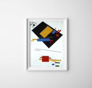 Plakat für den Frieden Suprematismus Kazimir Malevich