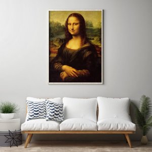Poster an der Wand Da Vincis Mona Lisa