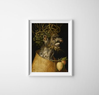 Retro-Poster G Winter-Arcimboldo