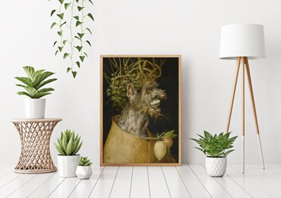 Retro-Poster G Winter-Arcimboldo