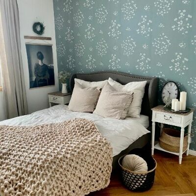 Poster Retro-Wohnzimmer Wilhelm Hammershøi Ruhe