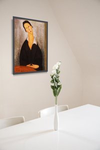 Poster im Retro-Stil Amedeo Modigliani Porträt einer Polin