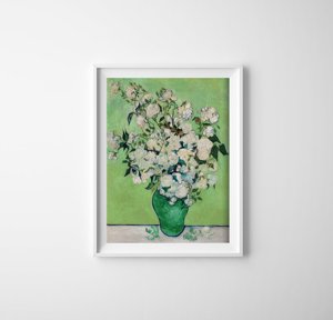Plakat-Weinlese Van Gogh Roses