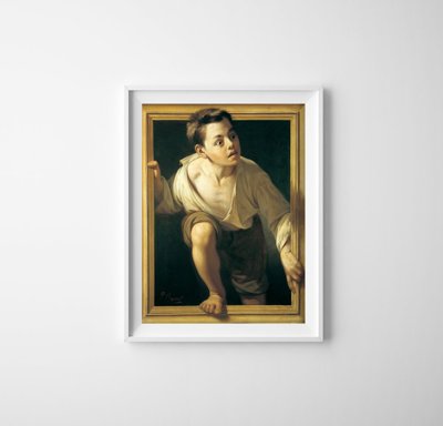 Poster im Retro-Stil Flucht aus Kritik Pere Borrell del Caso