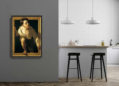 Poster im Retro-Stil Flucht aus Kritik Pere Borrell del Caso