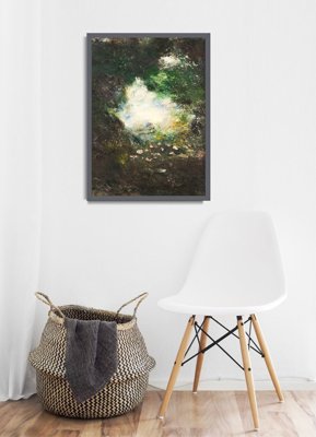Weinleseplakat für das Wohnzimmer Wonderland von August Strindberg