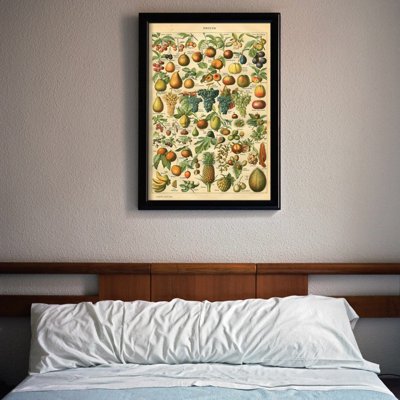 Retro-Poster Früchte Adolphe Millot