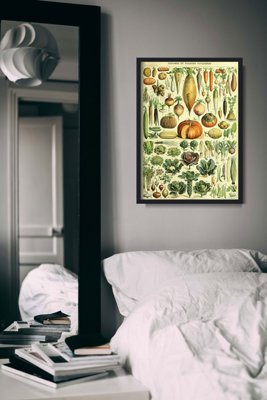 Weinleseposter für das Wohnzimmer Pflanzen 1909 Adolphe Millot