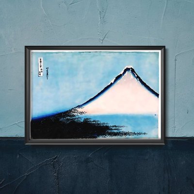 Retro-Poster Futamigaura in der Provinz Ise Hiroshige