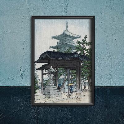 Plakat für den Frieden Temple Zensetu