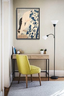 Plakat-Weinlese Haare waschen
