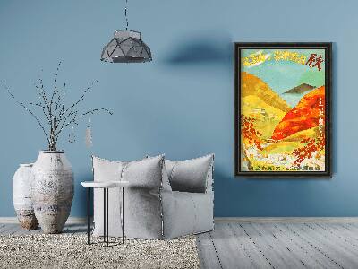 Poster im Retro-Stil Younoyama Onsen