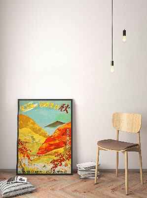 Poster im Retro-Stil Younoyama Onsen