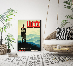 Poster an der Wand Mount Tate Nagoya