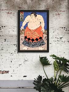 Plakat für den Frieden Sumoringer