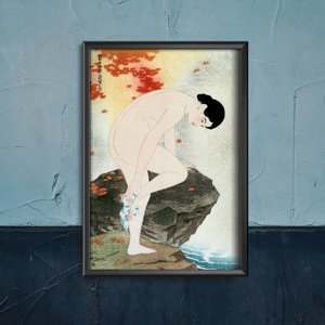Poster an der Wand Der Geruch von Bad