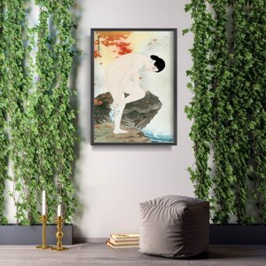Poster an der Wand Der Geruch von Bad